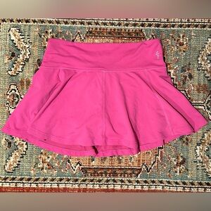 Tonic Pink Varsity Tennis Mini Skirt